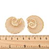 Rack Plating Brass Hollow Pendants KK-P244-14KCG-3
