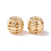 Brass Hollow Beads LS-KK-P226-10CG-2
