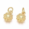 Electroplated Alloy Charms X-PALLOY-G267-11G-2