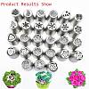 Non-Tarnish Vortex Stainless Steel Russian Piping Tips DIY-D036-07P-4