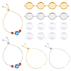 DIY Blank Dome Bracelet Making Kit DIY-DC0002-49-1