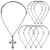 30Pcs Eco-Friendly Korean Waxed Polyester Braided Adjustable Necklace Makings NJEW-TAC0023-05-1