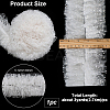 3 Yards Polyester Pleated Lace Trim OCOR-GF0003-99A-02-2