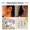 YILISI 6 Pairs 3 Styles Brass Huggie Hoop Earrings EJEW-YS0001-01-7