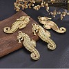 Tibetan Style Alloy Big Pendants TIBEP-A040-027G-NR-4