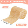 5 Yards Polyester Frayed Ribbon OCOR-WH0082-226B-04-2