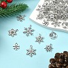 40Pcs 8 Styles Tibetan Style Alloy Pendants FIND-YW0006-26-4