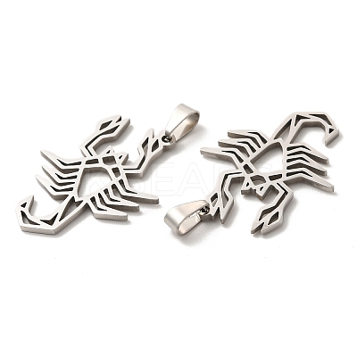 Non-Tarnish 201 Stainless Steel Pendants STAS-K251-034P-1