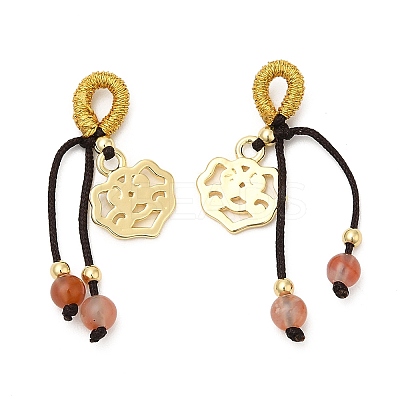 Brass Lock Pendant Decorations G-G008-13G-1