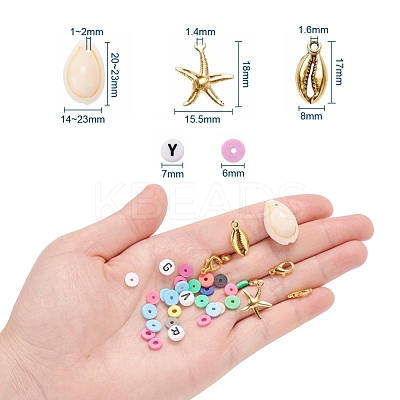 DIY Summer Style Jewelry Set Kits DIY-YW0002-03B-1