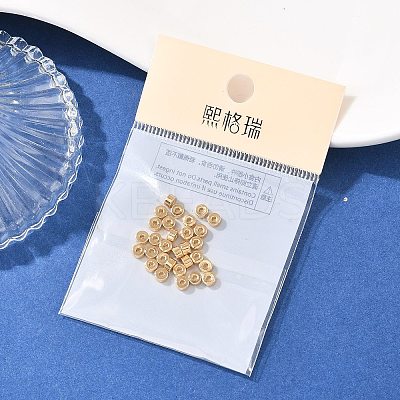 SHEGRACE Brass Spacer Beads XGRPCP053-260G-1