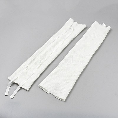 Acrylic Fibers Knit Leg Sleeves AJEW-WH20018-68A-1