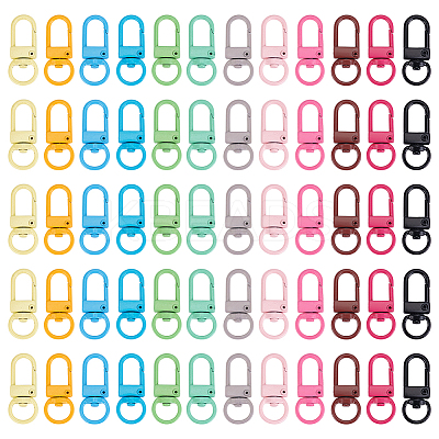150Pcs Zinc Alloy Swivel Clasps FIND-NB0006-11-1