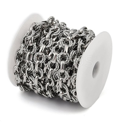 Non-Tarnish 304 Stainless Steel Link Chains CHS-A013-03P-01-1