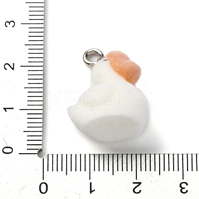 Flocky Resin Pendants FIND-S001-14Q-1