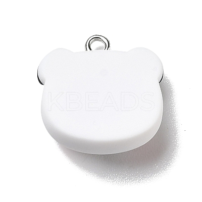 Opaque Resin Pendants LS-RESI-D055-084P-1
