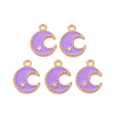 Alloy Enamel Pendants ENAM-S121-063E-1