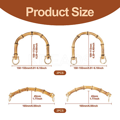 2 Style Bamboo Bag Handles FIND-BT0001-28-1