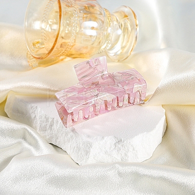 Cellulose Acetate Claw Hair Clips PW-WGAFE22-01-1