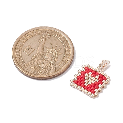 Handmade MIYUKI Round Rocailles Seed Beads PALLOY-MZ00188-1