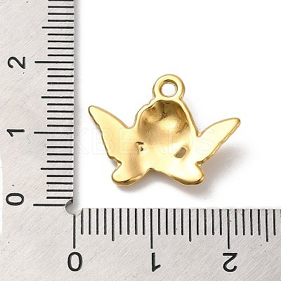 304 Stainless Steel Pendants STAS-I203-68G-1