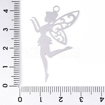Anti-Tarnish 201 Stainless Steel Pendants X-STAS-N103-197P-1