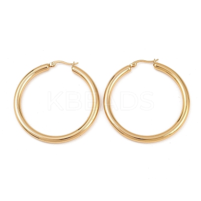 Ring 304 Stainless Steel Hoop Earrings EJEW-L142-008-1