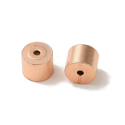 Column Brass Beads KK-G480-08RG-1