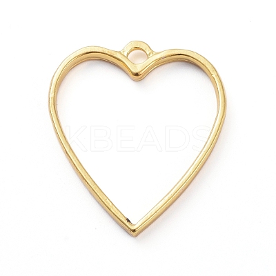Zinc Alloy Open Back Bezel Pendants PALLOY-E577-17G-1