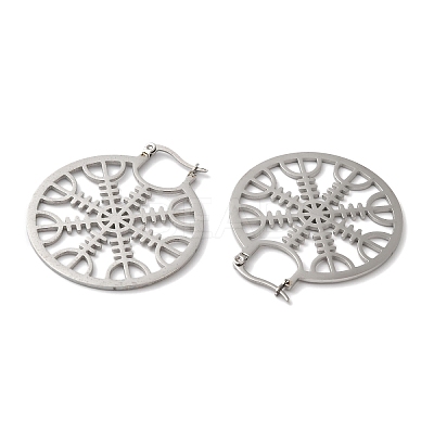 Tarnish Resistant 304 Stainless Steel Earrings for Women AJEW-U005-03P-1