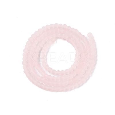 Transparent Glass Beads Strands EGLA-A044-T1mm-MD22-1