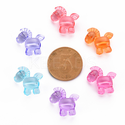 Transparent Acrylic Beads X-TACR-S154-47B-1
