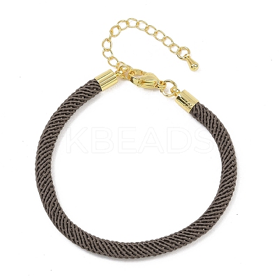 4.5MM Round Nylon Cotton Milan Cord Bracelet Making BJEW-I245-01G-1