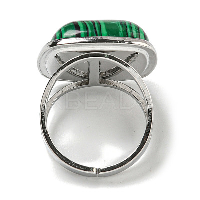 304 Stainless Steel Open Cuff Rings RJEW-C079-12P-1