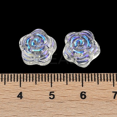 Transparent Glass Beads DGLA-E004-04B-1