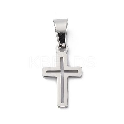 304 Stainless Steel Pendants STAS-H453-03P-01-1
