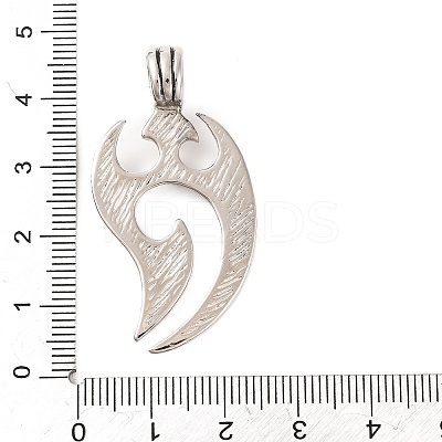 Non-Tarnish 316 Surgical Stainless Steel Big Pendants STAS-Z073-42AS-1