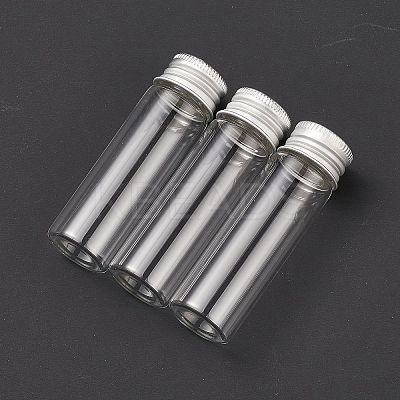 (Defective Closeout Sale: Pitted Cap) Glass Bead Containers CON-XCP0001-89-1