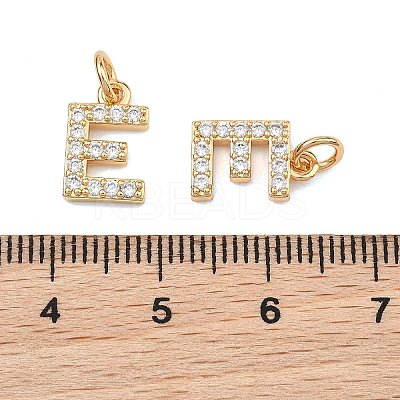 SHEGRACE Brass Micro Pave Clear Cubic Zirconia Pendants XGRQ29248-394G-E-1