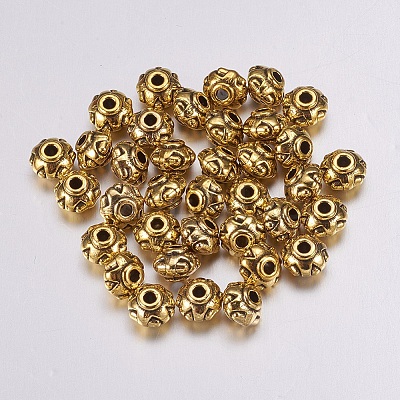 Tibetan Style Spacer Beads LS-TIBEB-A24612-AG-LF-1