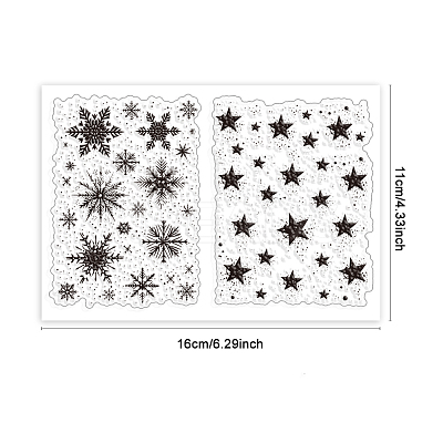 Custom Summer Theme PVC Plastic Clear Stamps DIY-WH0631-0373-1