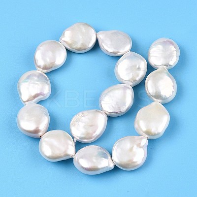 Natural Keshi Pearl Beads Strands PEAR-S018-02I-01-1
