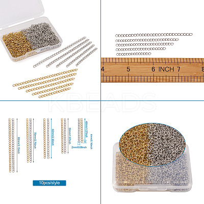 304 Stainless Steel Chain Extenders STAS-CD0001-03-1