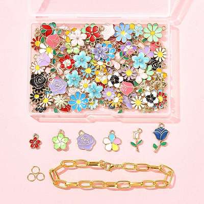DIY Bracelet Making Kits DIY-FS0010-08A-1