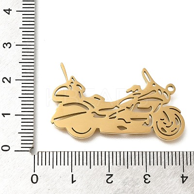 304 Stainless Steel Pendants STAS-R131-03G-1
