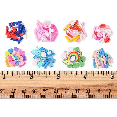 56G Handmade Polymer Clay Cabochons CLAY-FS0001-16-1