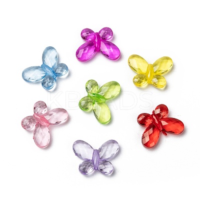 Transparent Acrylic Beads TACR-R13-M-1