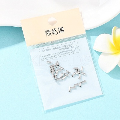 SHEGRACE Brass Tube Beads XGRPCP150-250P-1
