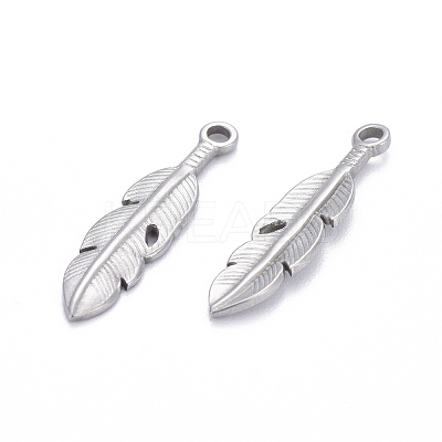 Non-Tarnish 304 Stainless Steel Pendants STAS-K213-04A-P-1