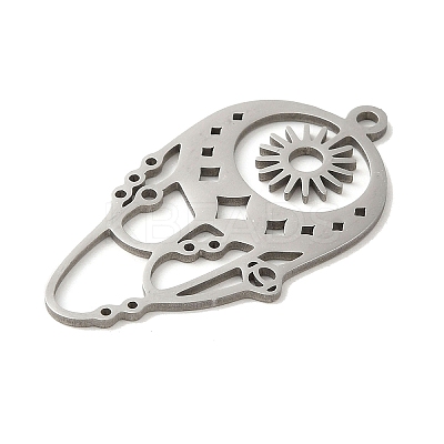 Non-Tarnish 201 Stainless Steel Pendants STAS-B049-06P-1